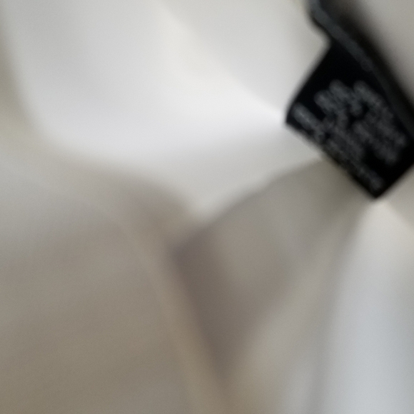 Mercer & Madison Womens White Linen Tie Waist Wide Leg Pants Size 6 Side Zipper - Picture 9 of 14